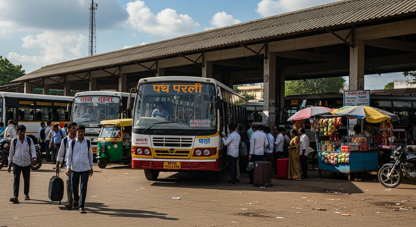 parli  vaijnath bus stand image hd 