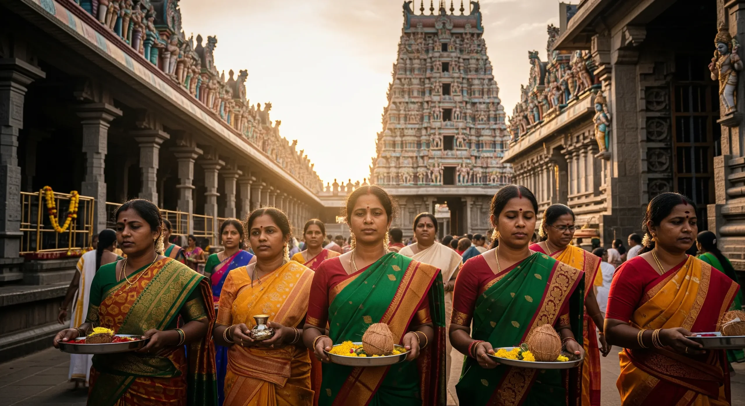 Meenakshi Temple Madurai, Tamil Nadu